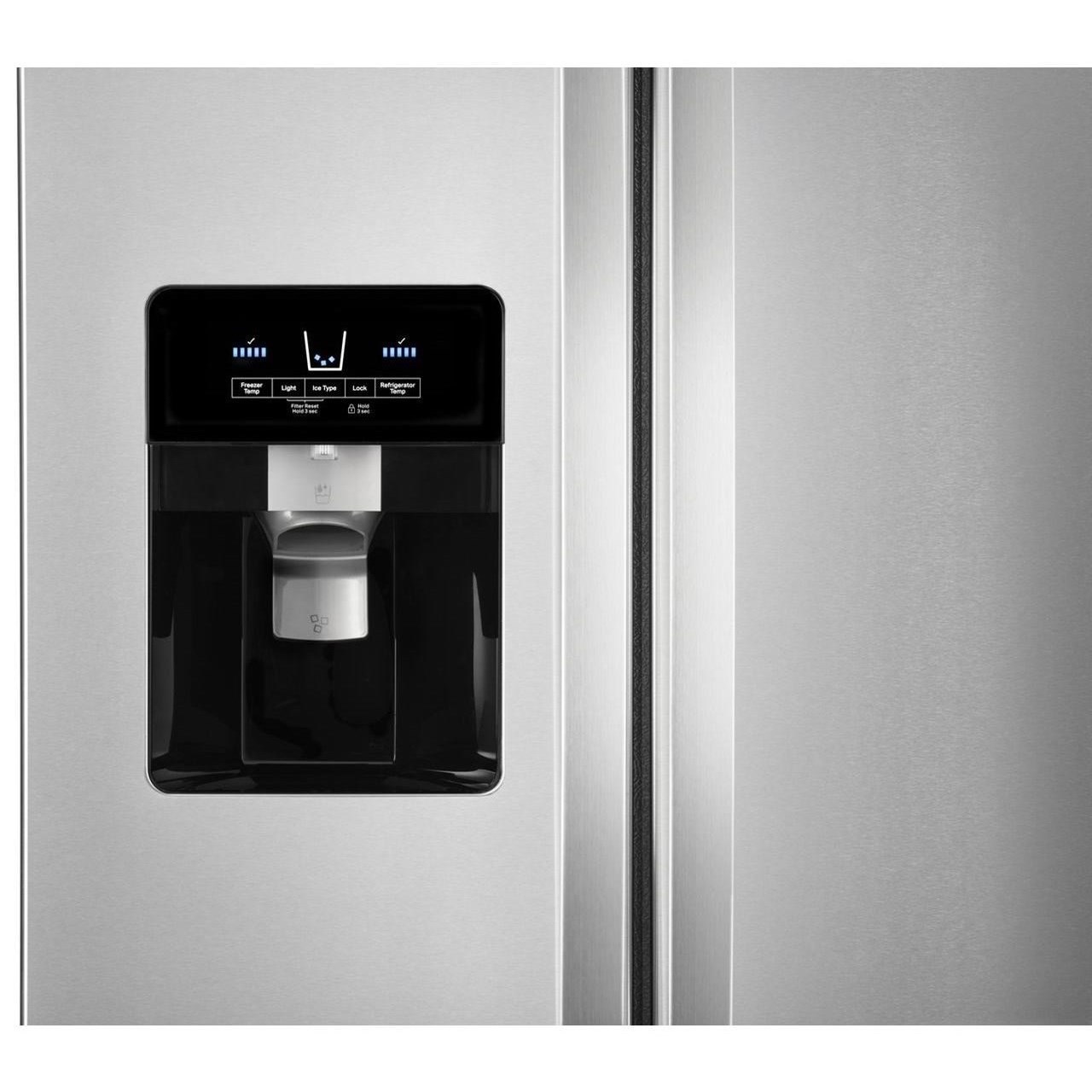 Whirlpool WRS325SDHZ 36 inch Wide Side by Side Refrigerator 25